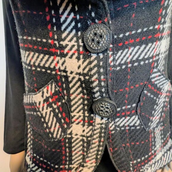 NWOT Alison Sheri Chic Jacket Cardigan Size M - Picture 4 of 5